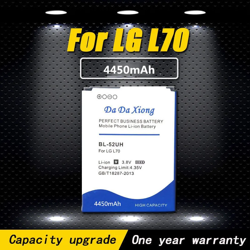 Новый высококачественный литий ионный аккумулятор для телефона LG L70 L65 D285 D320 D325 D329