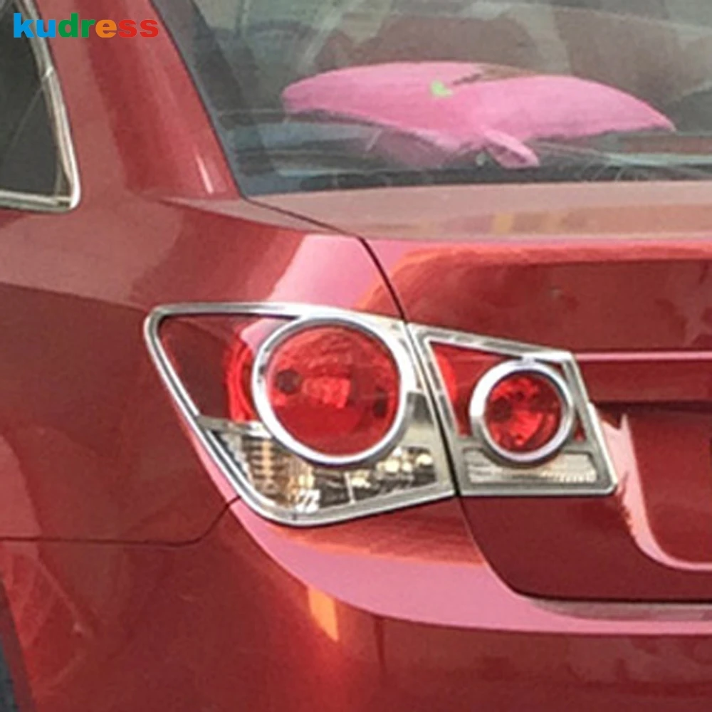 2 шт. хромированные задсветильник фары для Chevrolet Cruze 2009 2010 2011 2012 2013 2014 Седан |