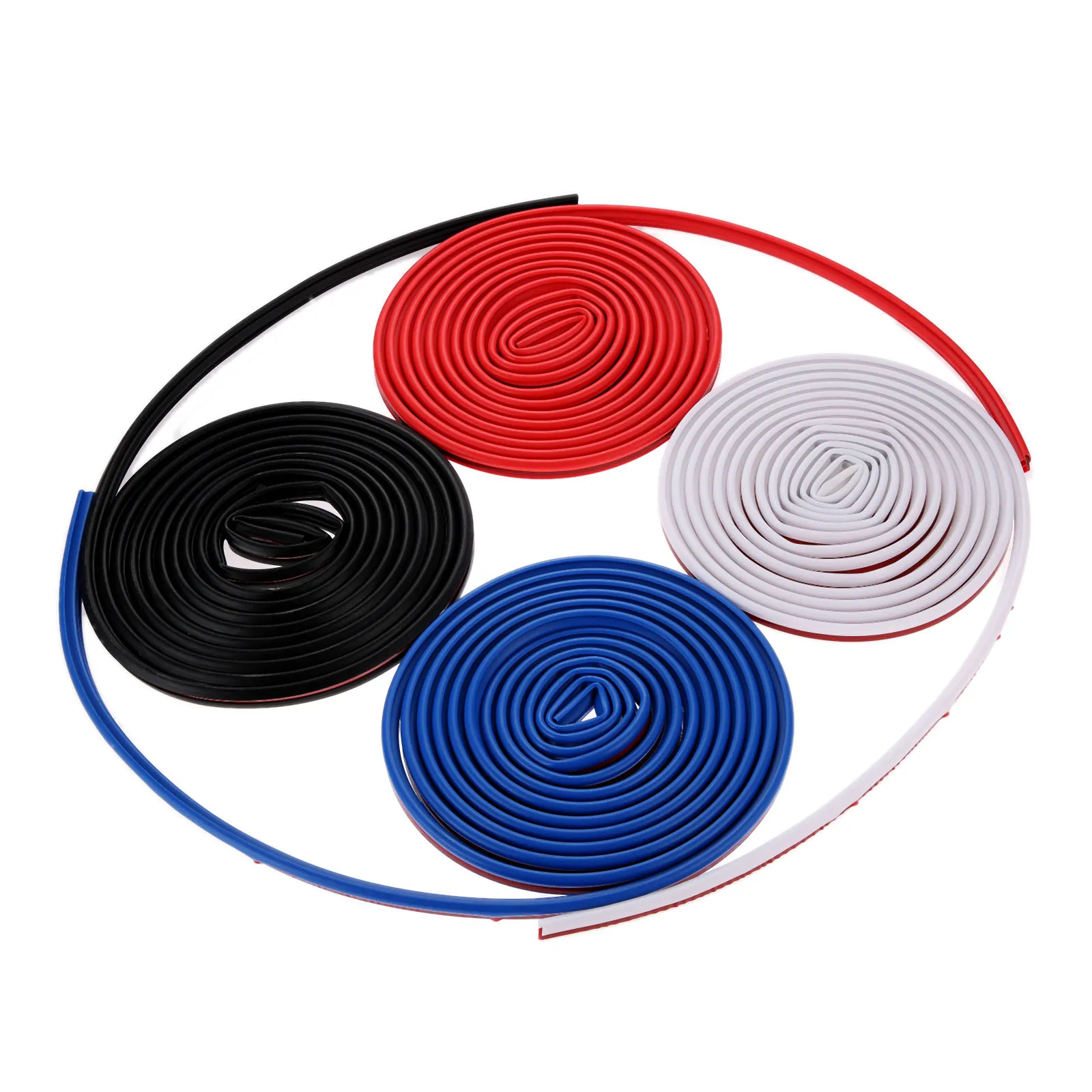 Yetaha 5 м автомобильные дверные уплотнительные полосы уплотнитель резиновое уплотнение автомобильные наклейки звукоизоляция уплотнение автомобильные аксессуары для интерьера