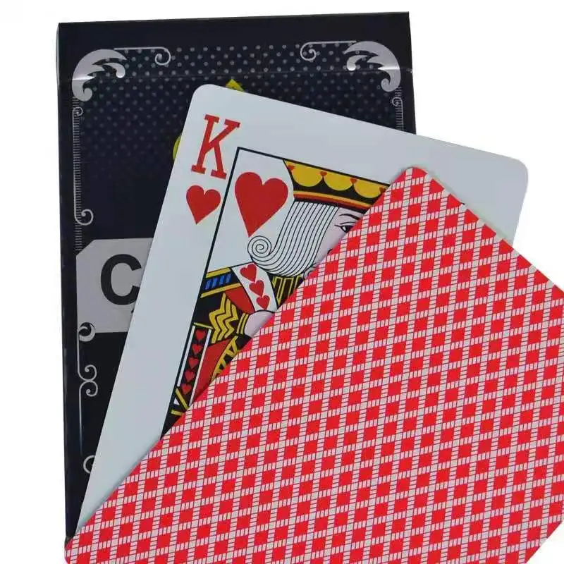 2sets/lot Quality PVC Poker Waterproof Poker Texas Hold'em Blackjack Game Board Game Creative Gift Playing Card