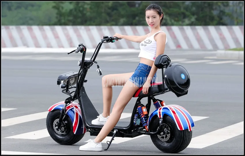 Cheap Bluetooth Music Harley Electric Vehicle Built-in Speaker Adult Electric Bicycle Motorcycle Scooter Shock Absorption With Seat 7