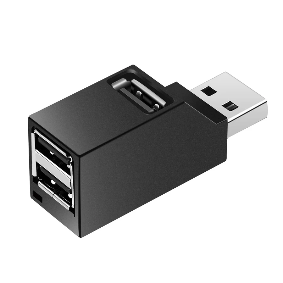Высокоскоростной сплиттер концентратор USB 2 0 с 3 портами для ПК ноутбука