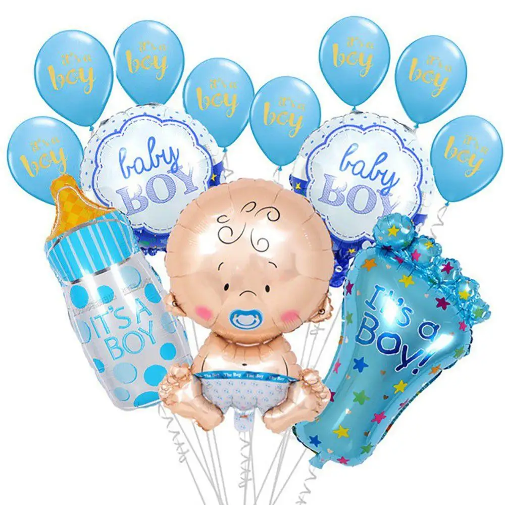 

Baby Shower Foil Balloons Birthday Party Decorations Its A Boy Girl Gender Reveal Supplies Baby Shower Decorations Latex Balls