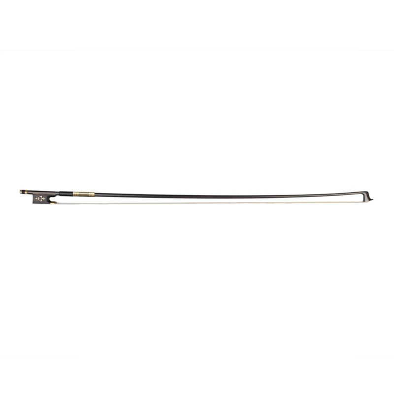 

Violin Bow 4/4 Size Carbon Fiber with Ebony Frog High Quality for 4/4 Violin High Quality Violin Instruments