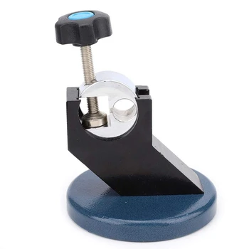 

Precision Micrometer Holder Stand, Adjustable Cast 0-100mm Micrometer Stand Bracket Round Base for Screw-Thread Outside Micromet