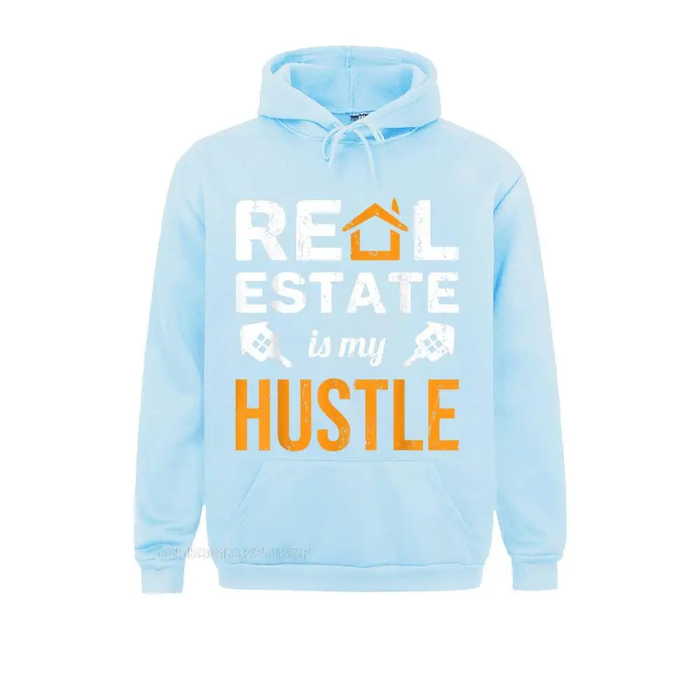 thumbnail image 1 of Bienes raíces es mi negocio Venta al por menor de casas divertidas Agente inmobiliario Sudaderas con capucha estilo Inglaterra más nuevas Sudaderas para hombres Ropa ajustada, 1 of 5