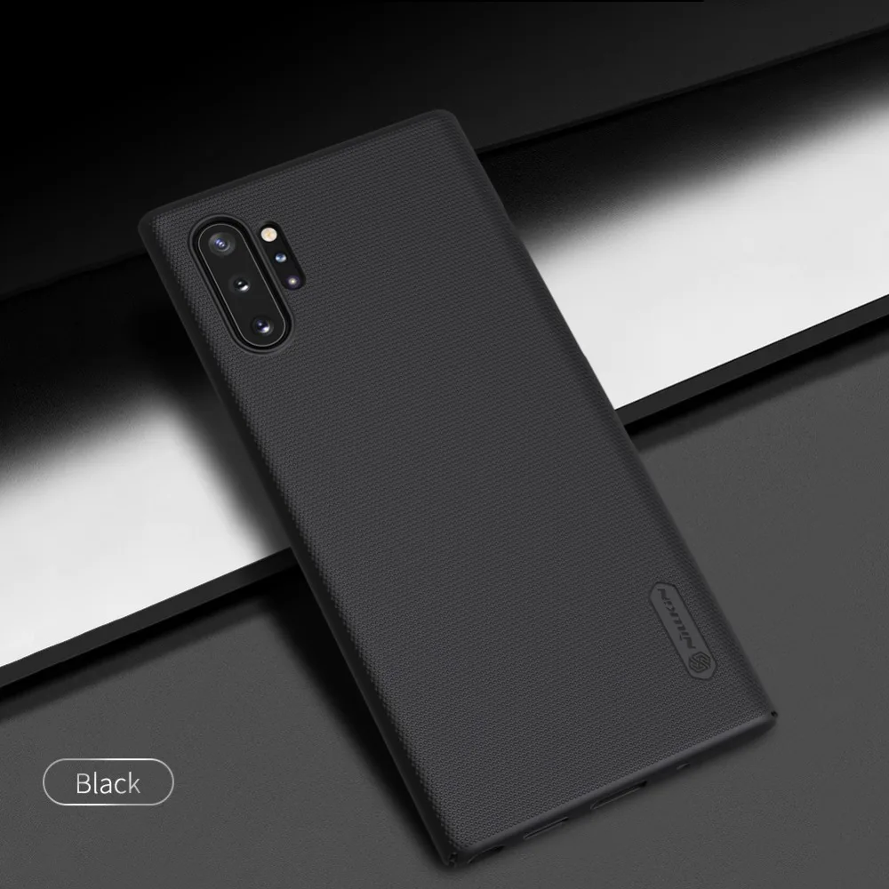 Для samsung Galaxy Note 10 чехол для samsung Note 10 Plus 5G чехол NILLKIN Супер Матовый щит задняя крышка с подарочным держателем для телефона