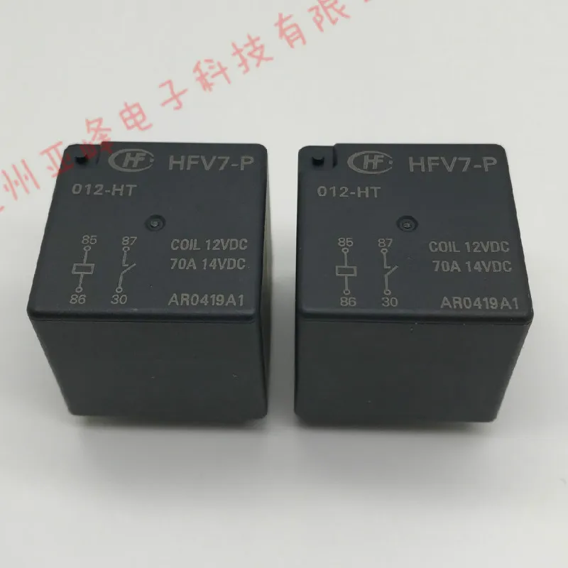 10pcs Hongfa Relè Automobile HFV7 P 012 HT 4 Set Gamba Spesso Aperti ...