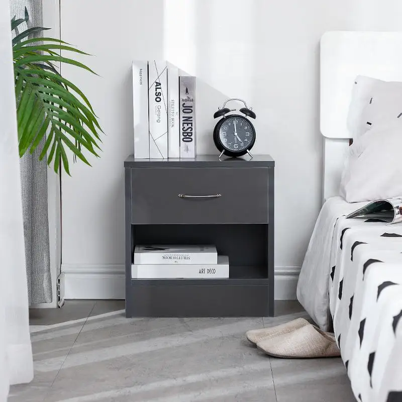Bedside Table Nordic Simplicity Nightstands With Drawers For Living Room End Side Bedroom Dresser Nightstand Furniture HWC | Мебель