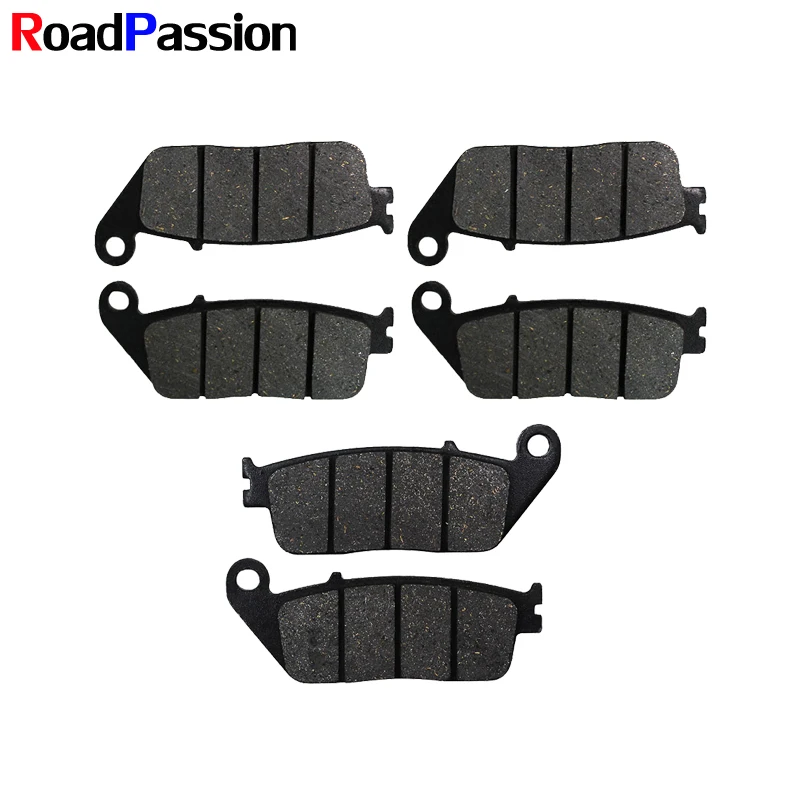 Мотоциклетные передние и задние тормозные колодки для Honda CBR750 CBR 750 RC27 1988 VFR750 VFR750F