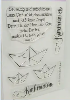 

German Clear Stamp Or stamp for DIY Scrapbooking/Card Making/Kids Fun Decoration Supplies A444