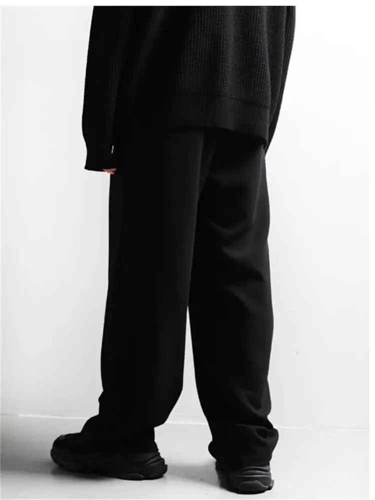 Men's Suits  Pants Korean Fashion Loose Wide Leg Pants Casual Pants Fashion Personality Popular Large Size Suit Pants 