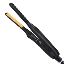 

HHair Straightener Slim Hair Straightener Curler Iron Moustache Salon Styling Tool Curling Iron Fast Heat Hair Styling Tools