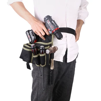 

Multipurpose Pocket Electrician Storage Tool Bag Waist Pack Organizer Pouch