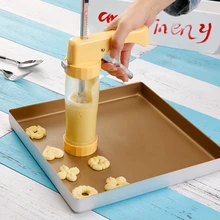 Cookie Making Mold Home Cookie Maker Beginner Cookie Baking Tool Cream Extruder Cake Decorating Gun