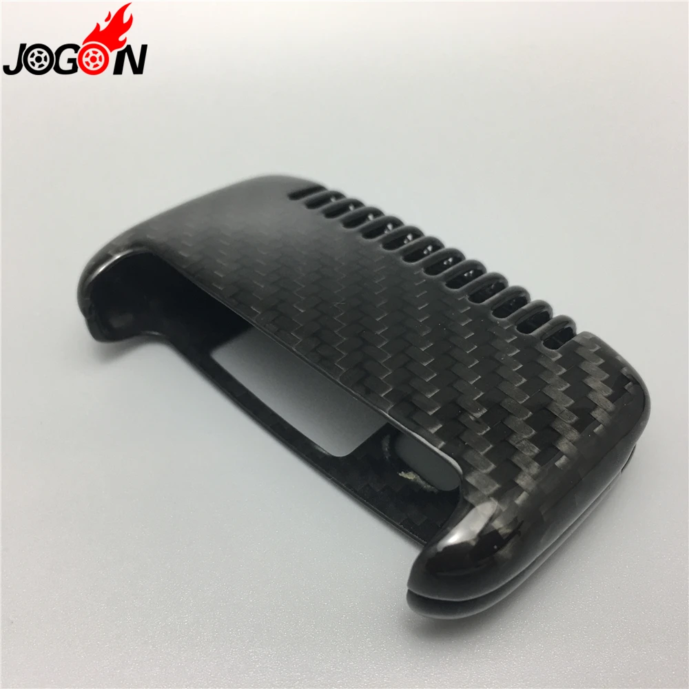 Чехол брелок из настоящего углеродного волокна для Land Rover LR Discovery 4 и Sport Freelander 2 Range