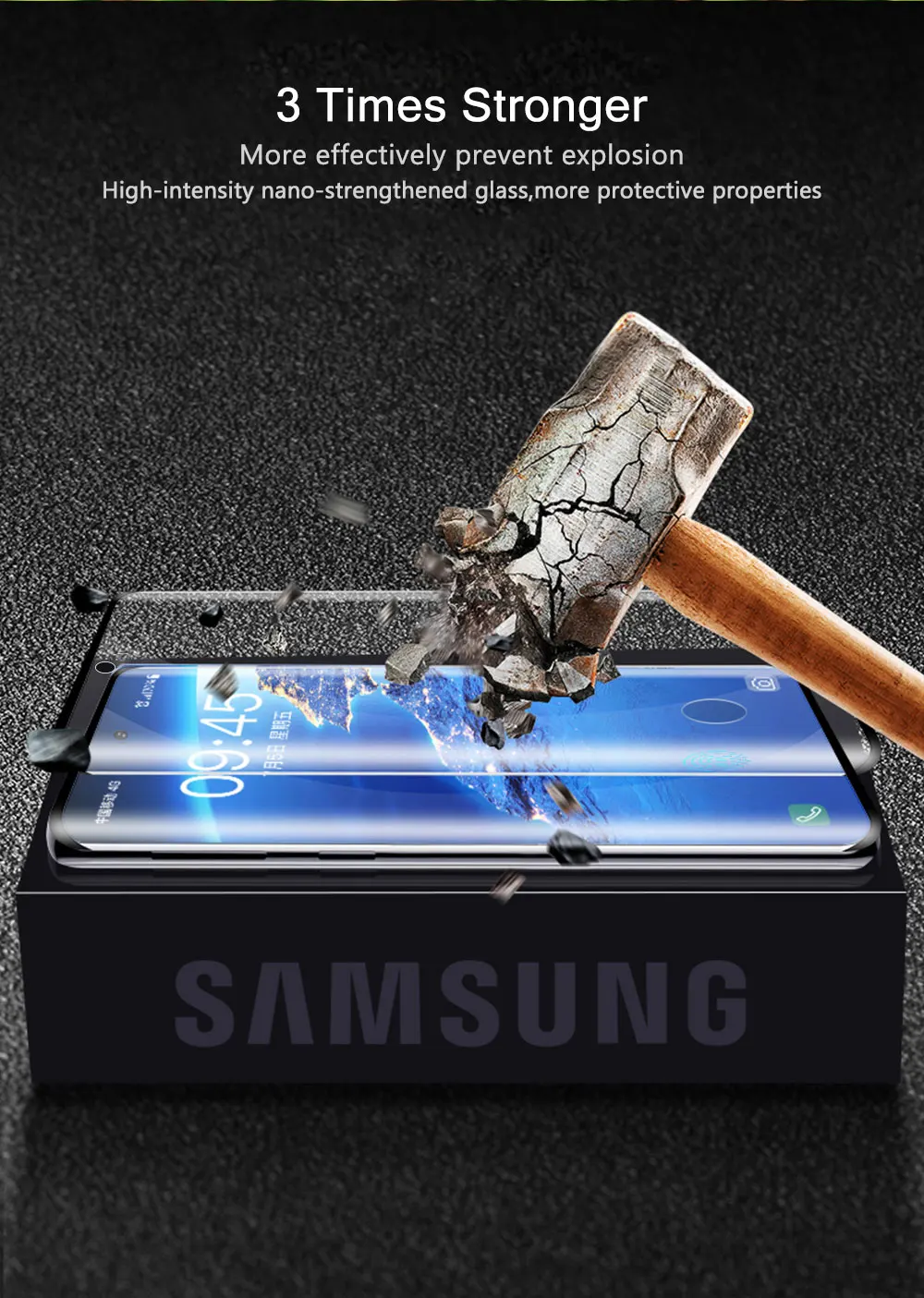 Для samsung Galaxy Note 10+ закаленное стекло 3D изогнутая полноэкранная Защита для samsung Note10 Plus стеклянная пленка защита экрана