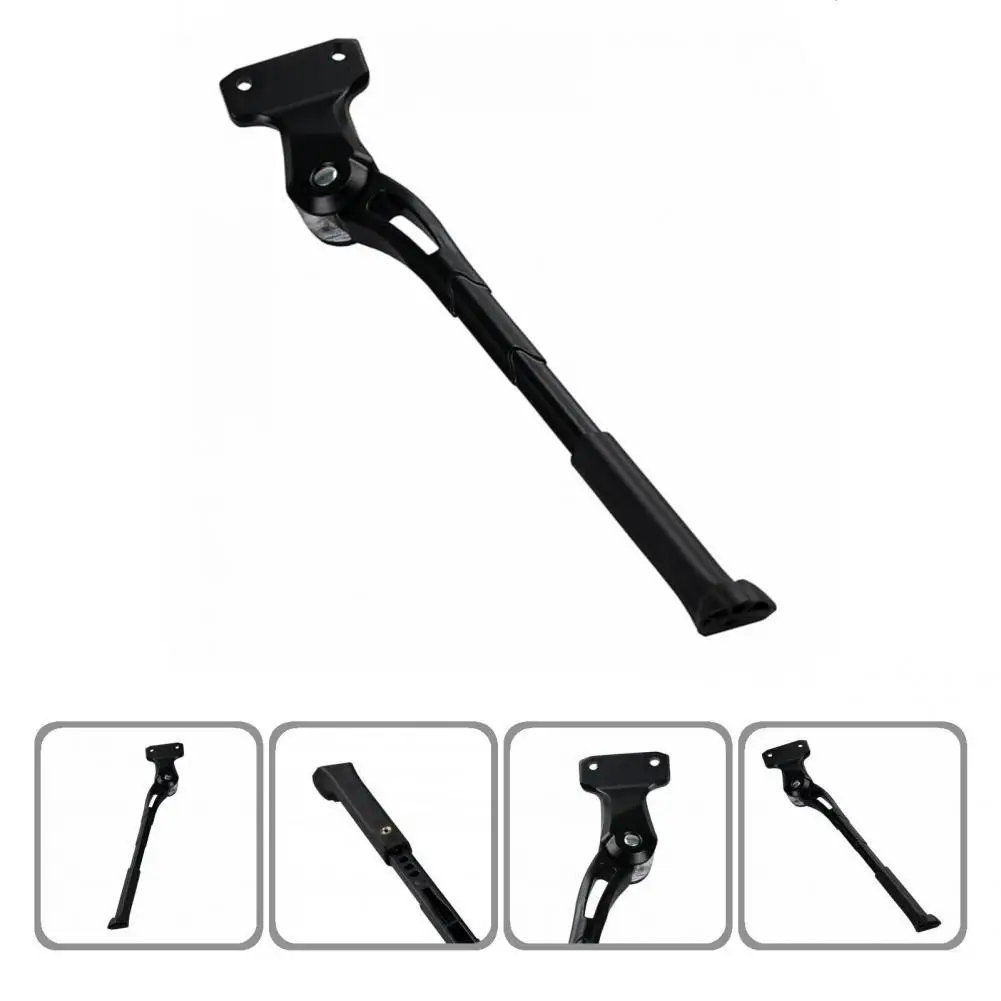Cycling Kickstand Excellent Black Portable Adjustable Length Kick Stand for Bike Side | Спорт и развлечения