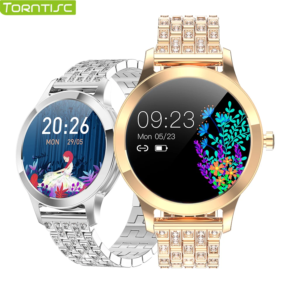 Torntisc G1 Smart Watch Women 2021 Heart Blood Pressure Monitor IP68 Водонепроницаемый 240 * женские цифровые