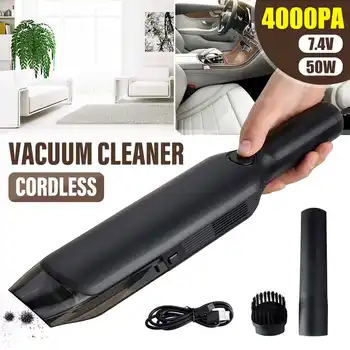 

Handheld Vacuum Cleaner Cordless Strong Power Car Home Wet Dry Dual Use Auto Portable Vacuum Cleaner USB Charging Cleaning Tools