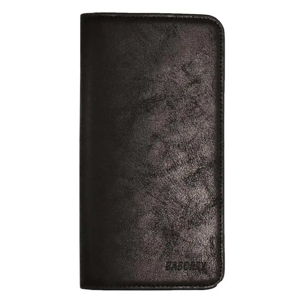 

Ultra-thin 2019 Top Men Wallets pu Leather Long Man Bag Purse Slim Wallet Male Clutch Business Card Holder High Capacity Pocket