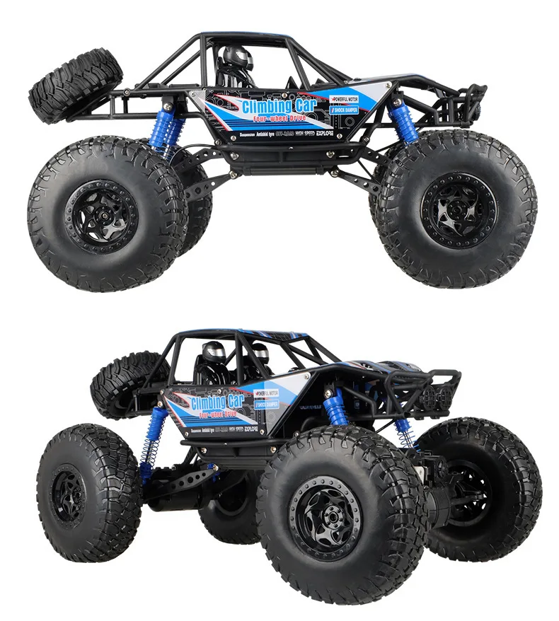 RC автомобиль Рок Гусеничный 1:14 2,4 ГГц 4WD внедорожный альпинистский водонепроницаемый пульт дистанционного управления автомобиль электронная детская Радиоуправляемая машинка