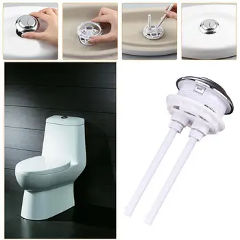 

Dual Flush Toilet Water Tank Push Buttons Rods 50mm Switch Accessories Toilet Flush Bathroom Water Press Length Button Cove C7X5