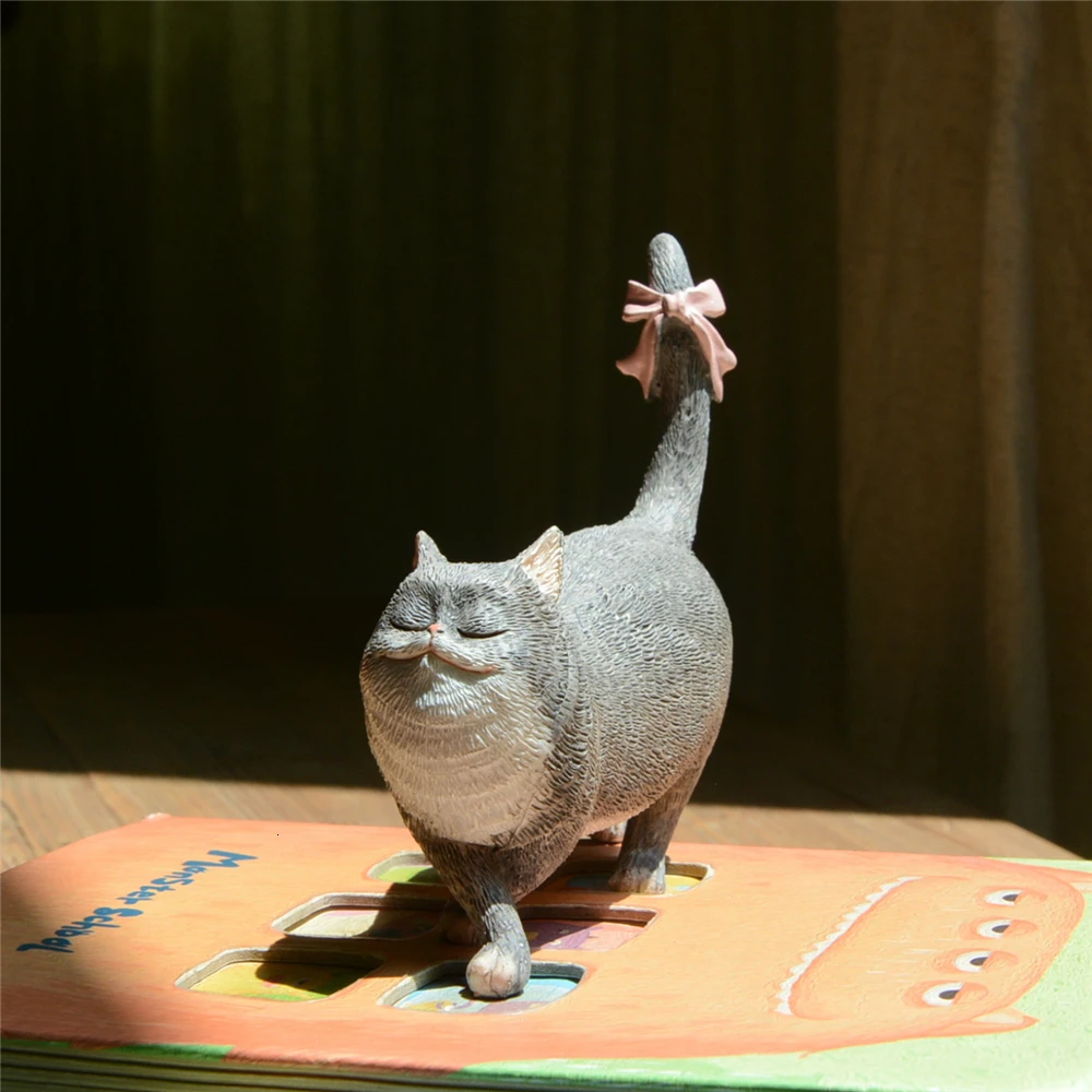 Креативная коллекция Lucky Cat фигурка животного миниатюрный Сказочный Сад