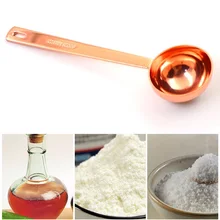 Горячая 30 мл кофейная ложка 304 из нержавеющей стали Мерная столовая ложка для кофе ложка LSF