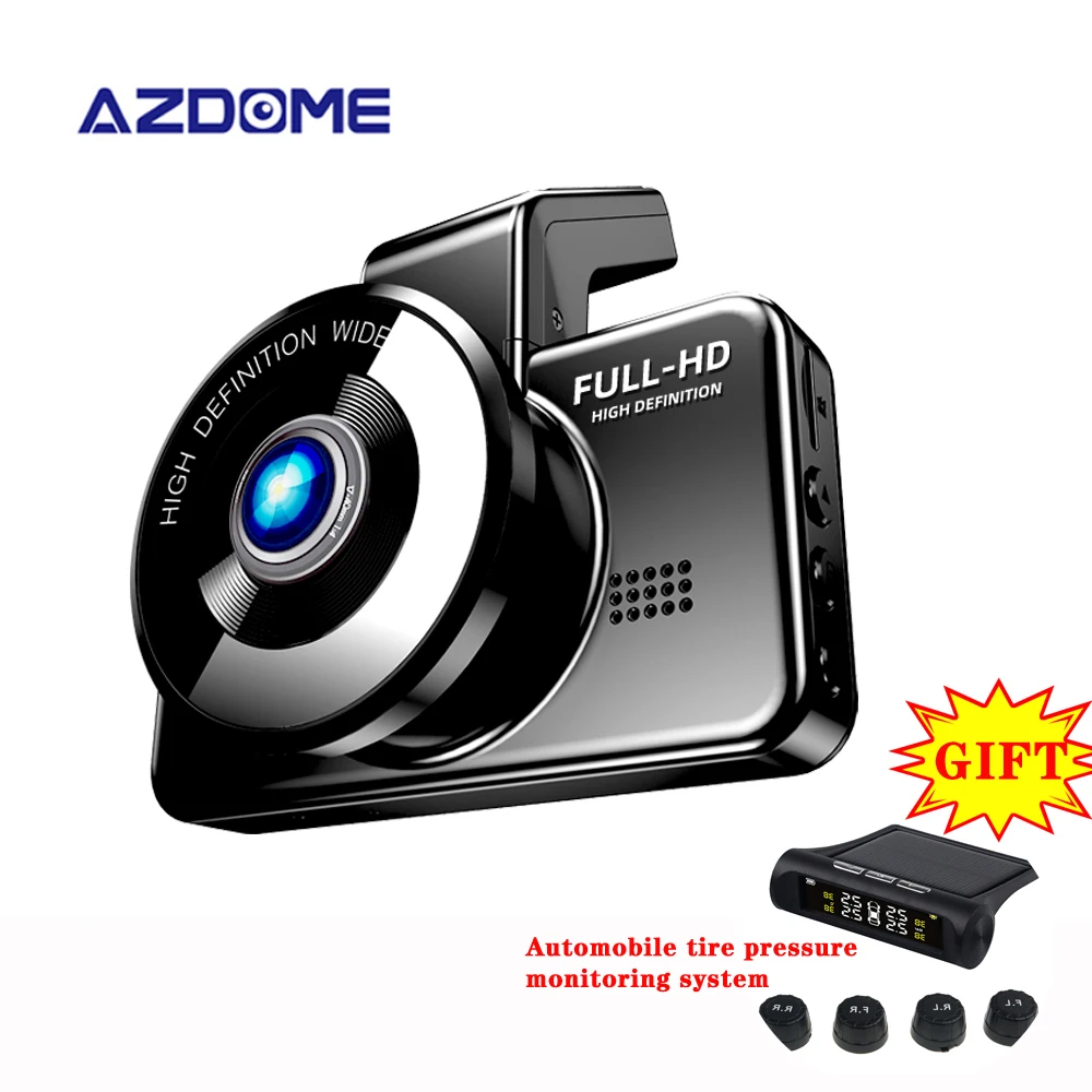 

AZDOME M17 Dash Cam Wifi Night Vision 1080P Car Camera Recorder 24h Parking Monitor DVR Dual Lens Dashcam ADAS Video Recorder