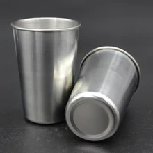 

1 Pcs 320ML Portable Stainless Steel Beer Mug Mug Bar Home Party Tableware Beer Mug Coffee Cup Tea Cup Milk Cup Household Tools