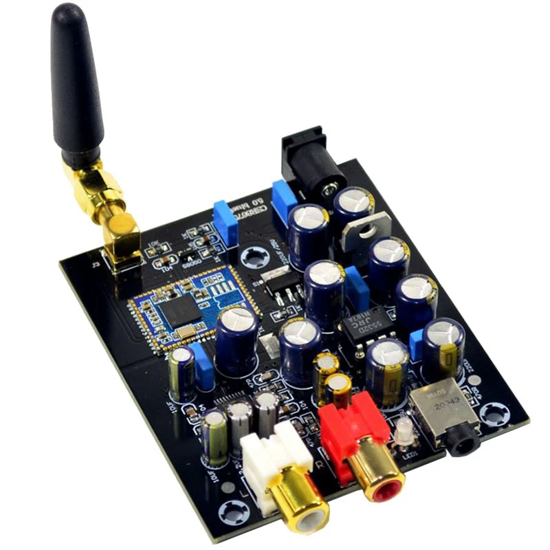 Csr8675 Bluetooth 5,0 Беспроводная плата приемника Pcm5102A I2S декодер DAC плата Aptx Hd поддержка 24 бит с антенной A5-007