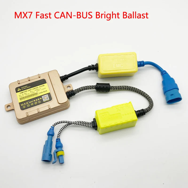 1pcs MAX AC Hid Ballast 45W Germany Technology Ignition Electronic Digital Canbus Slim CAN-BUS Ballast 12V forAC Hid Xenon Bulb