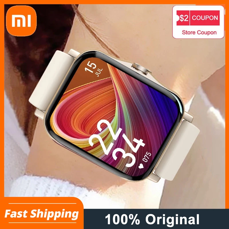 Xiaomi 2021 Smart Watch Men Reloj Inteligente Mujer Smartwatch Women Bluetooth Call Android IP68 For Samsung Phone | Электроника