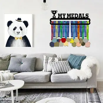 

Sports Medal Display Rack Wall Mount Metal Medal Storage Rack Awards Holder