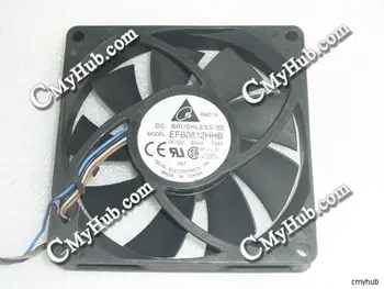 

For DELTA EFB0812HHB 7Q44 DC12V 0.40A 8015 8CM 80mm 80x80x15mm 5Pin 4Wire Cooling Fan