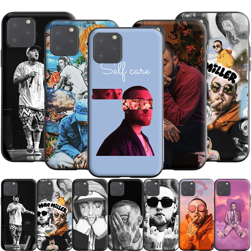 Силиконовый чехол Mac Miller для Apple iPhone 13 12 Mini 11 Pro XS X XR Max 8 7 6S 6 Plus SE 5S | Мобильные
