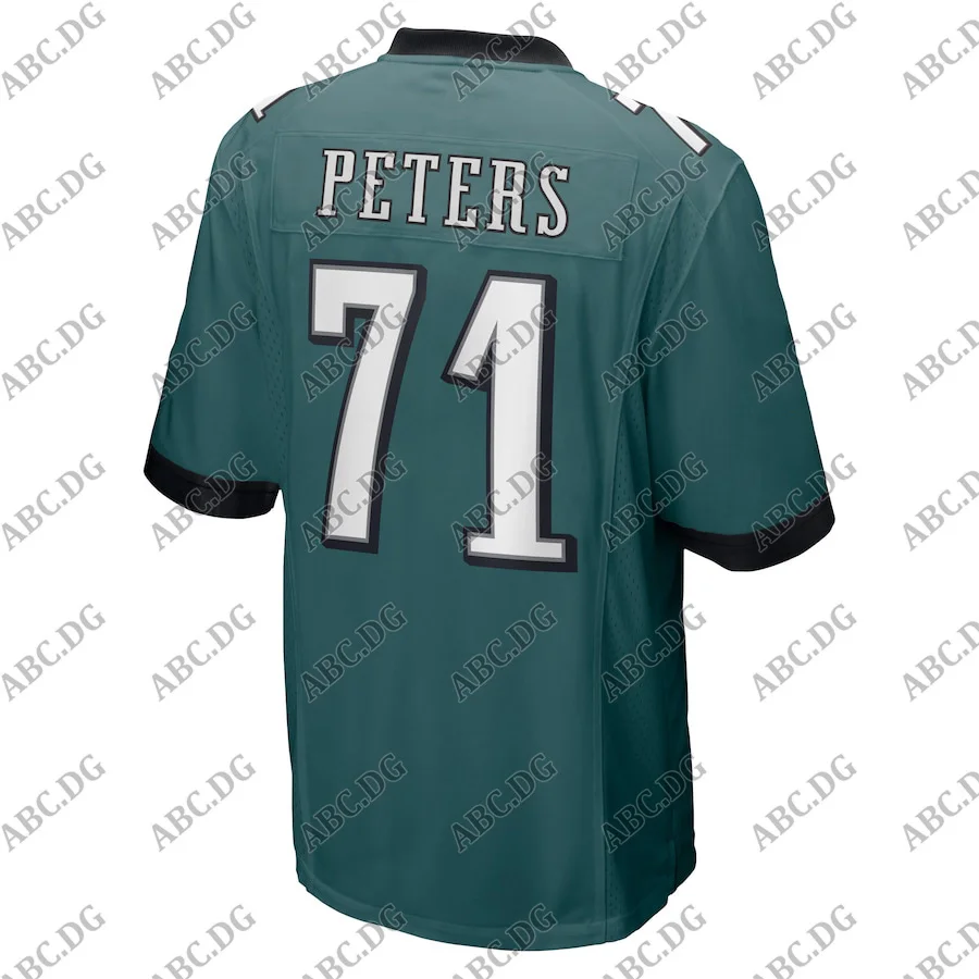 Men Women Kid Youth Philadelphia Jason Peters Midnight Green Game Jersey | Спорт и развлечения