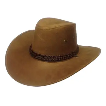 

Men Summer Travel Sun Visor Wide Brim Casual Horse Riding Western Cowboy Hat Cap Summer Cowboy Hat Cap Summer Cowboy Hat Cap hat