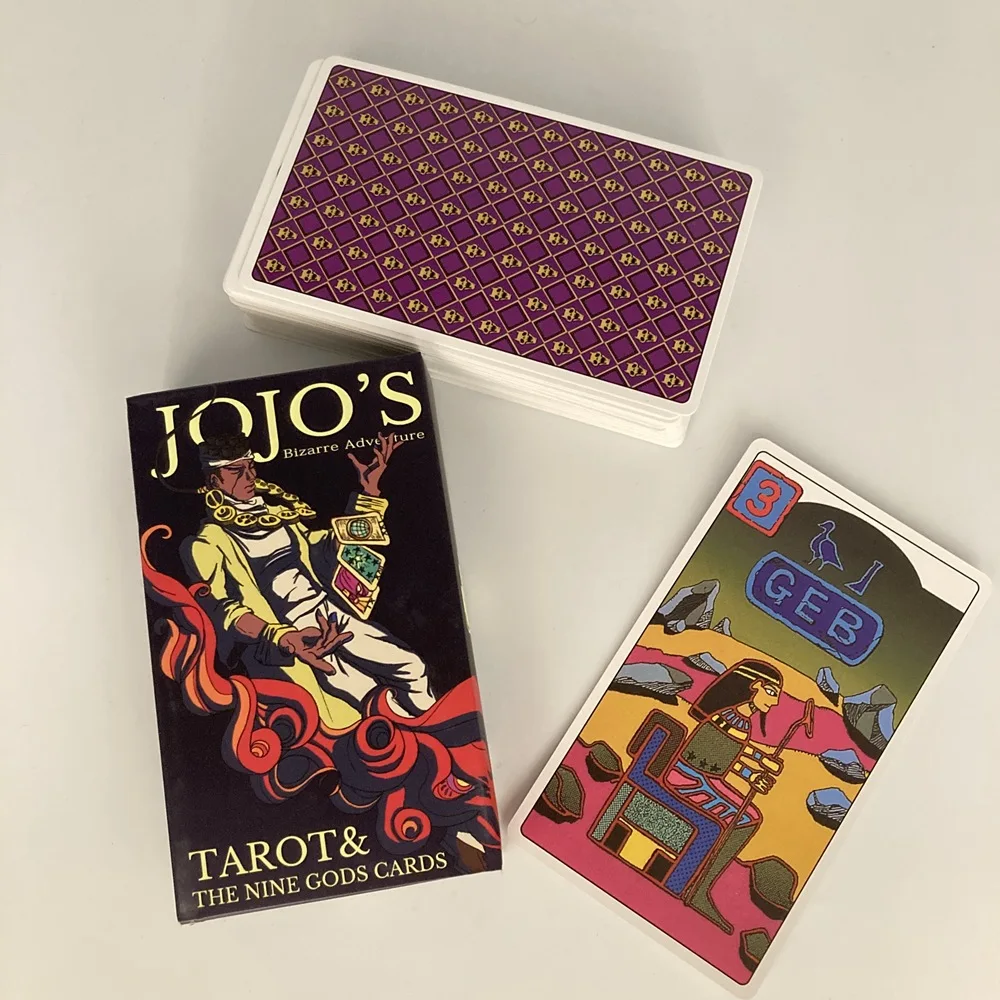 Stardust Crusaders Tarot Card Deck Jojo's Bizarre Adventure 53 Cards