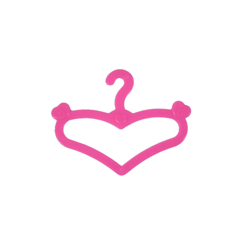 20 Pcs Barbies Furniture Hangers Doll Accessories,Bowknots/Heart-Shaped Finishing Tools,For Barbies Ken Doll,Clothes Accessories 4