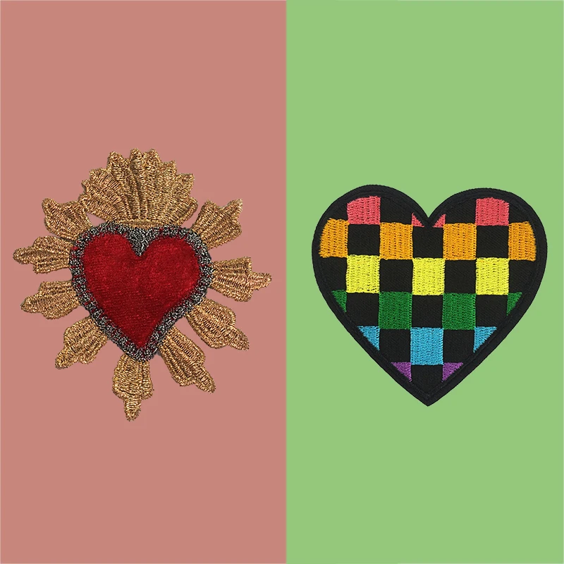 1Pcs clothes patches embroidery Badge applique DIY clothes pants