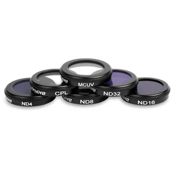 

Durable Aerial Photography Waterproof Lens Filter Camera Aluminum Alloy Accessories For Drone MCUV CPL ND4 ND8 ND16 ND32