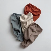 Зимние леггинсы для маленьких мальчиков и девочек вязаные штаны для малышей брюки для малышей от 0 до 24 месяцев штаны для новорожденных мальчиков и девочек шерстяные брюки