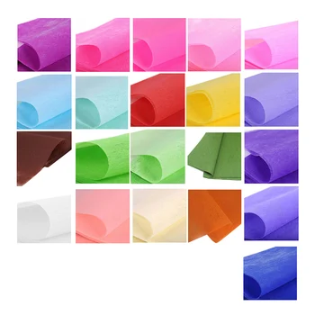 

1 bag (including 38-43 sheets) 50*50CM Tissue Paper Party Present Gift Wrapping - champagne