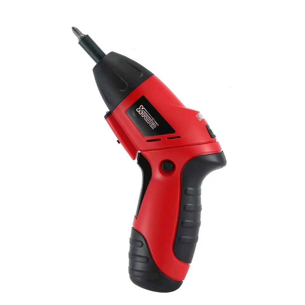 X-power 4,8 V перезаряжаемая Беспроводная электрическая дрель-отвертка набор наконечников бытовой винт DIY power Driver рукав набор инструментов