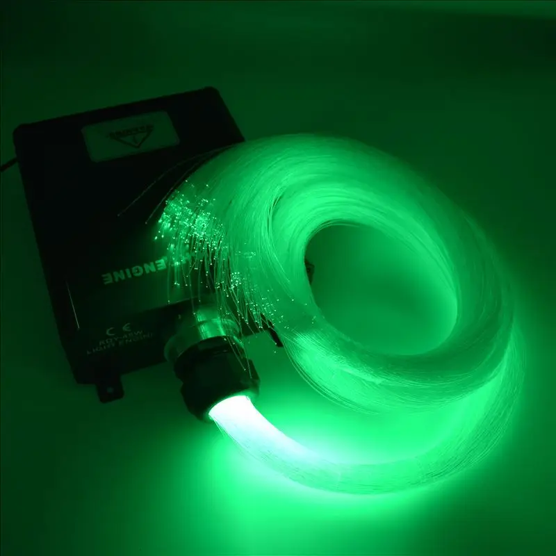 RGB LED 45 Вт волоконно оптический свет двигателя + 24key ИК пульт дистанционного