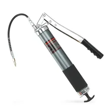 Серый ручной двойной сжимающей стойки-смазочный пистолет 600cc смазочный пистолет погружающийся в аппаратные инструменты поставка