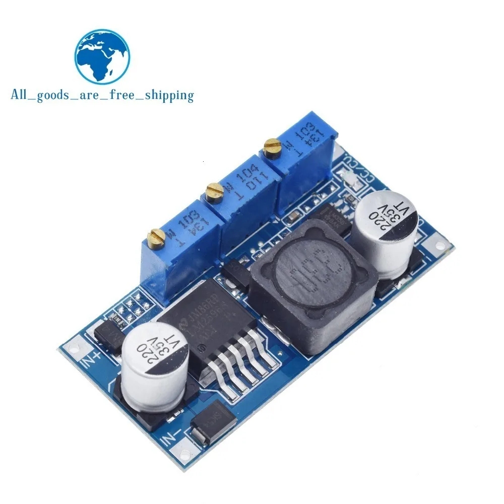 Высокое качество 3A Регулируемый DC-DC LM2596 LM2596S вход 4 V-35 V Выход 1,23 V-30 В постоянного тока dc понижающий Питание Регулятор модуль