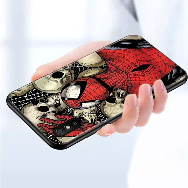 Silicone Cover Spiderman Comic For Xiaomi Redmi 9 9T 9C 8 7 6 Pro 9AT 9A 8A 7A 6A S2 5 5A 4X Plus Phone Case Style 01